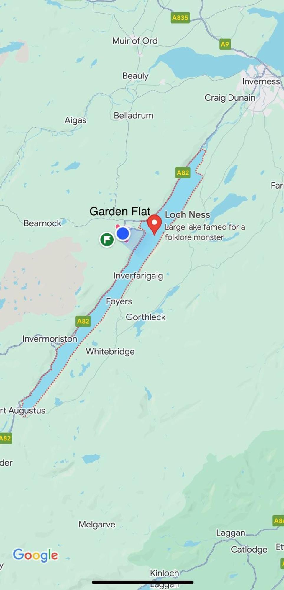 Apartment Stylish Garden Flat Near Loch Ness *